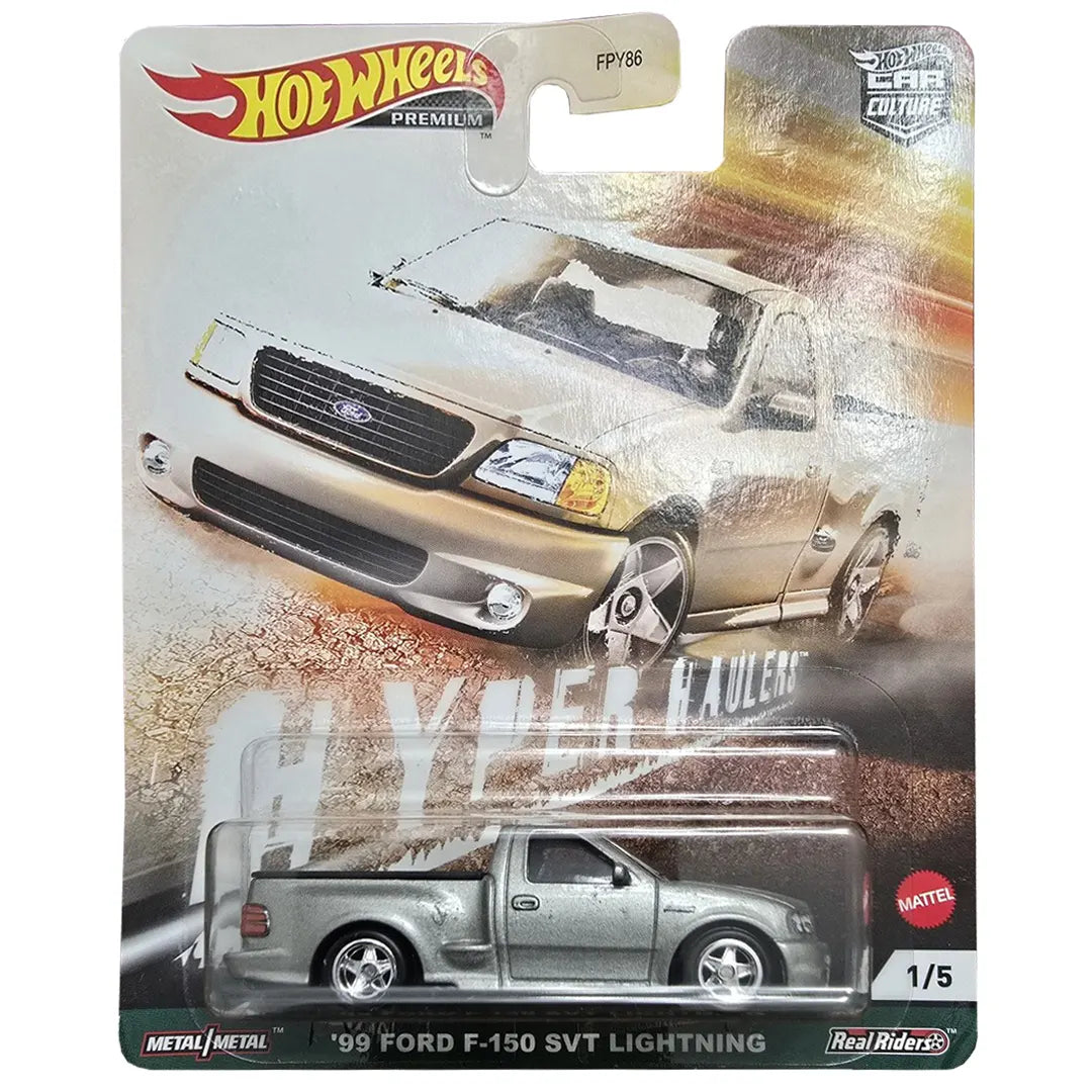 99 Ford F-150 Svt Lightning - Hyper Haulers 1/5 - Hot Wheels