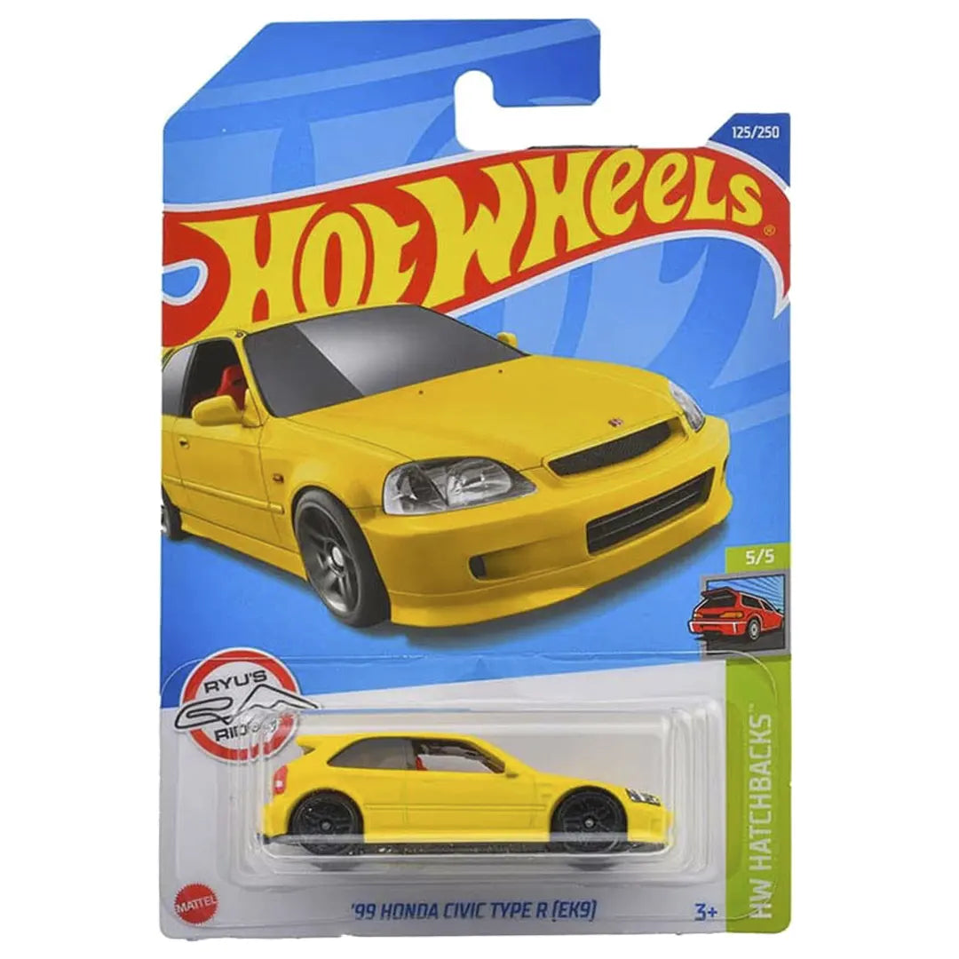 99 Honda Civic Type R(EK9) - Hatchback 5/5 - Hot Wheels