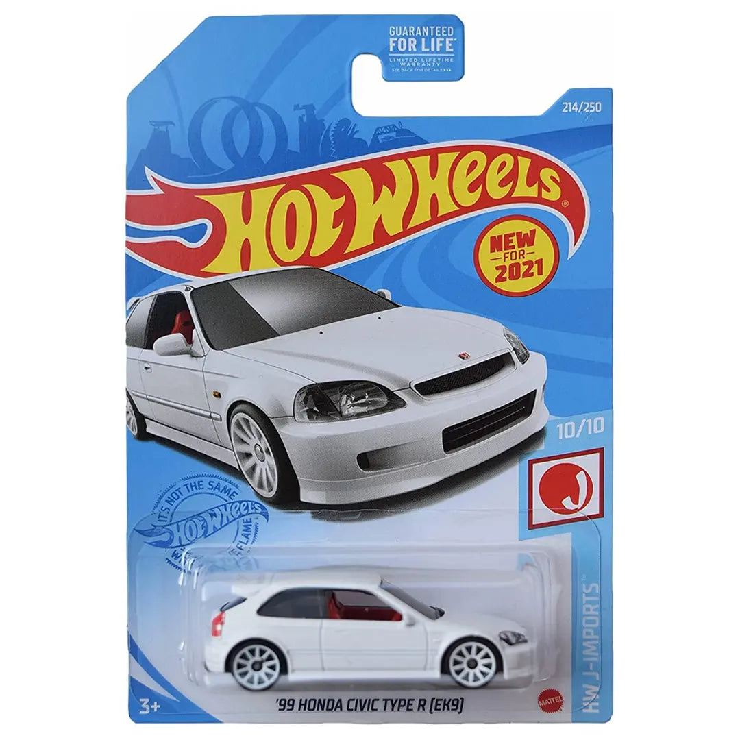 99 Honda Civic Type R(EK9) - J-Imports 10/10 - Hot Wheels