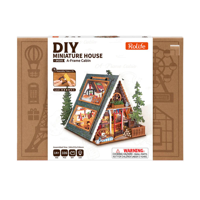 A-Frame Cabin - Maqueta a Escala - Rolife