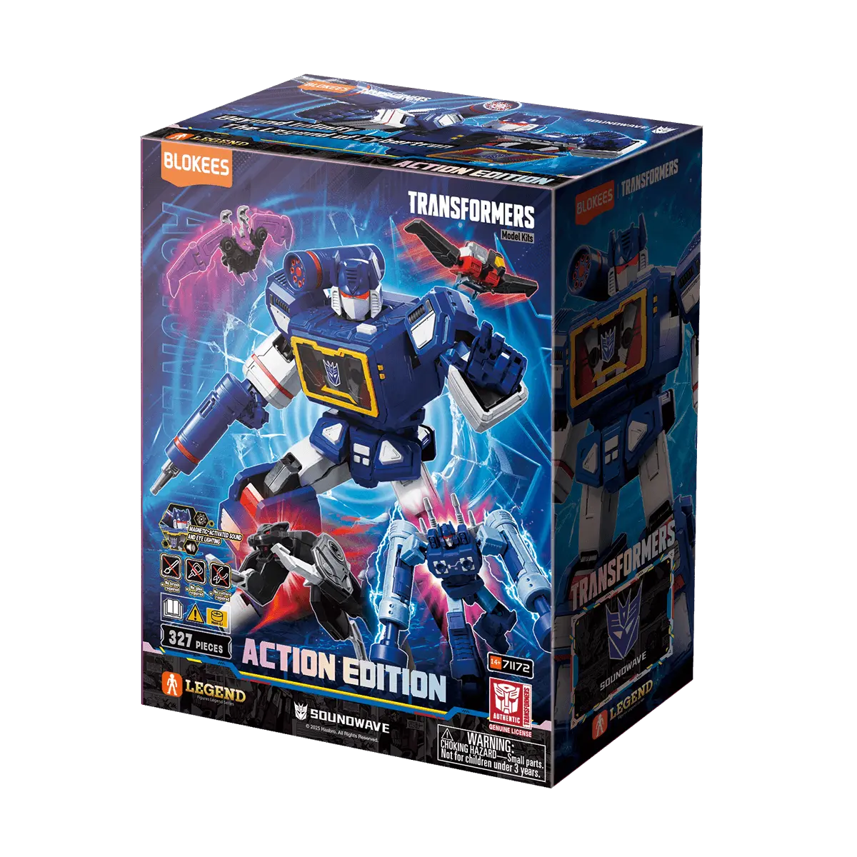 SOUNDWAVE - Action Edition 03 - Model Kit Articulado - BLOKEES