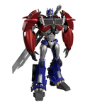 Optimus Prime (Transformers: Prime) - Action Edition 06 - Model Kit Articulado - BLOKEES