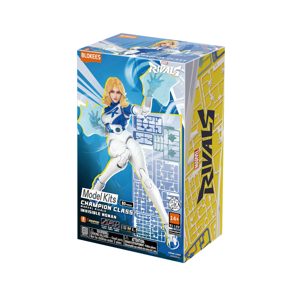 Invisible Woman Marvel Rivals BLOKEES figura articulada
