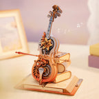 Cello Symphony of Gorgeous Dreams - Caja Musical Armable - Robotime