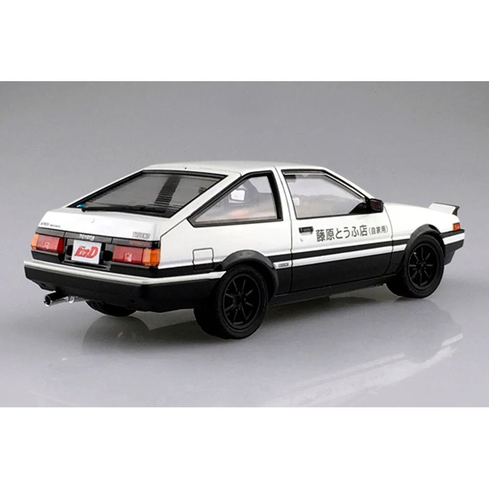 1/24 TAKUMI FUJIWARA 86 TRUENO COMICS VOL.1 VER.(TOYOTA) - Initial D Model Kit - Aoshima