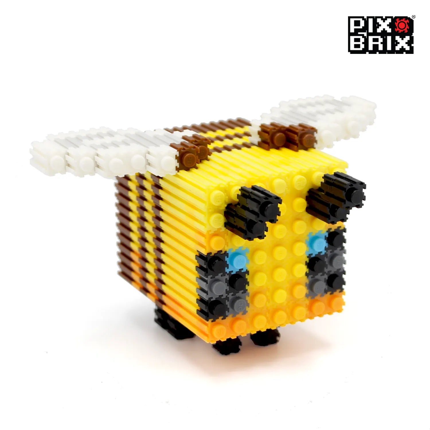 Abeja Armable 3D - Minecraft - Pix Brix