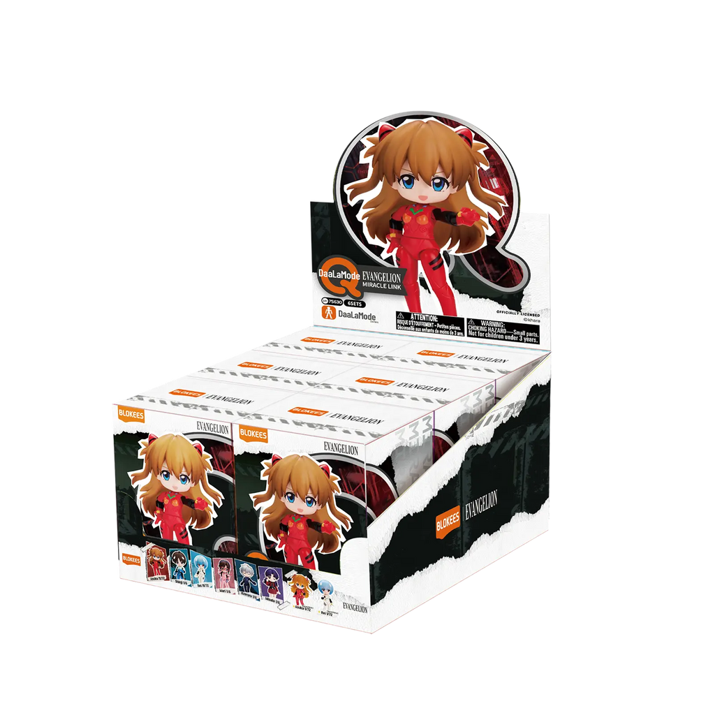 Figura Sorpresa - Evangelion DaaLaMode Q Series 01 - Miracle Link - Model Kit - BLOKEES