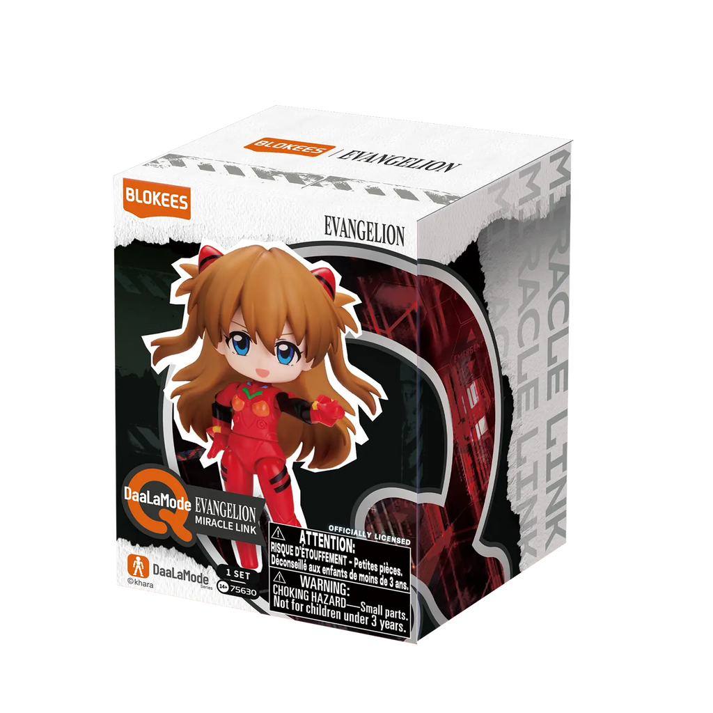 Figura Sorpresa - Evangelion DaaLaMode Q Series 01 - Miracle Link - Model Kit - BLOKEES
