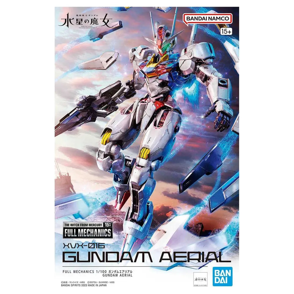 FULL MECHANICS 1/100 GUNDAM AERIAL - Model Kit Articulado - Bandai