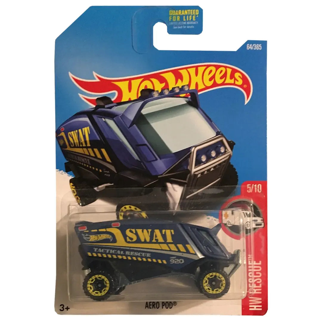 Aero Pod - Rescue 5/10 - Hot Wheels