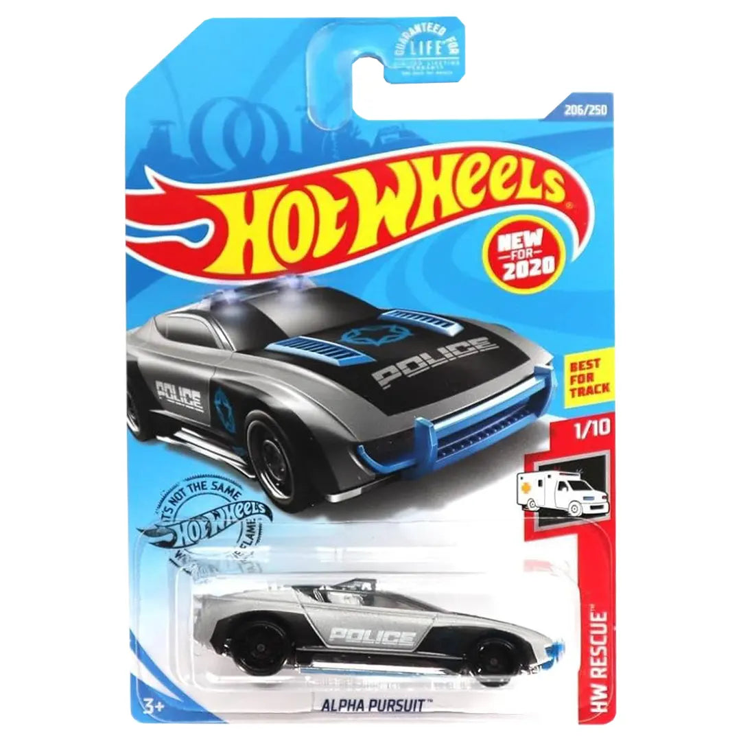 Alpha Pursuit - Rescue 1/10 - Hot Wheels