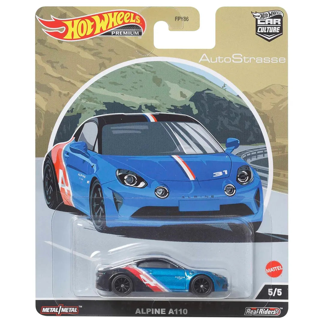 Alpine A110 - AutoStrasse 5/5 - Hot Wheels