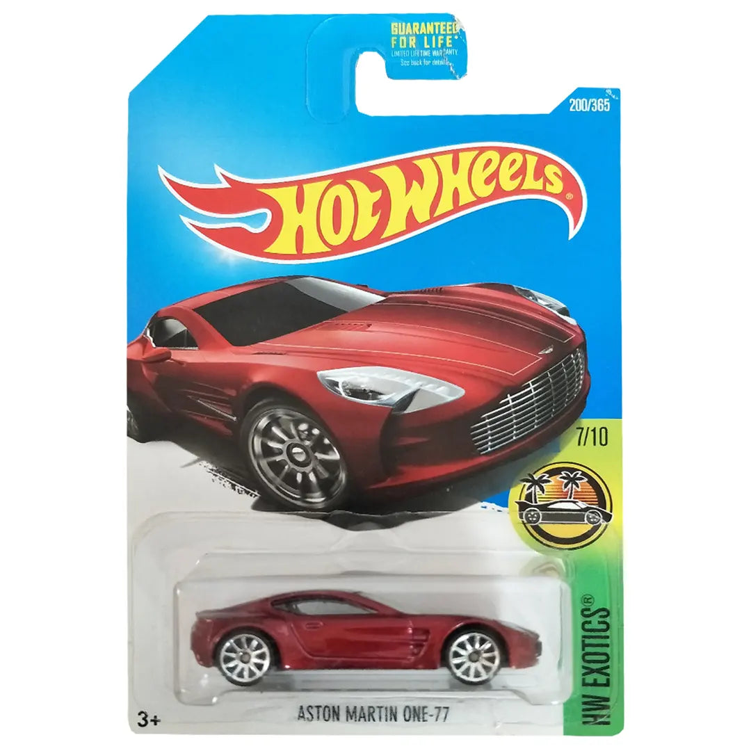 Aston Martin One-77 - Exotics 7/10 - Hot Wheels