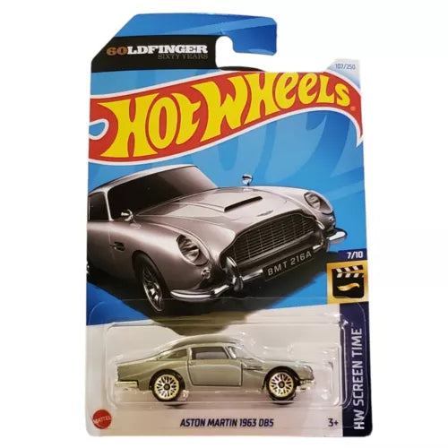 Aston Martin 1963 DB5 - Screen Time 7/10 - Hot Wheels