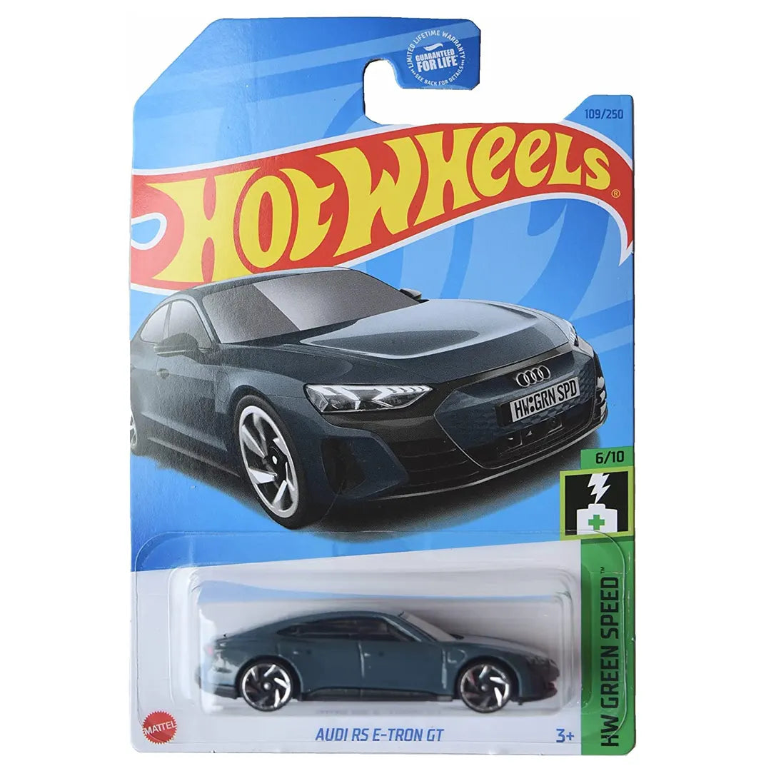 Audi Rs E-Tron Gt - Green Speed 6/10 - Hot Wheels