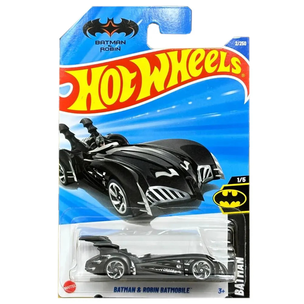 Batman y Robin Batmobile - Batman 1/5 - Hot Wheels