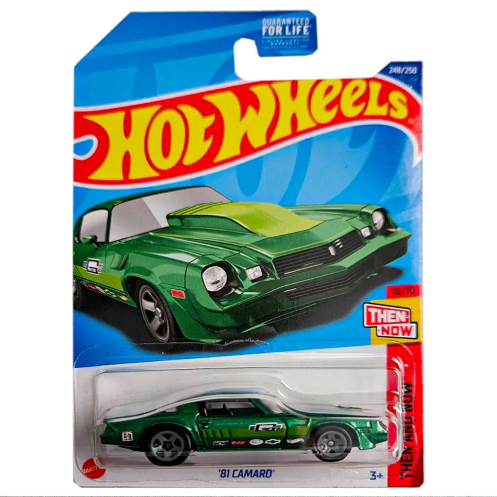 81 Camaro - Then And Now 10/10 - Hot Wheels