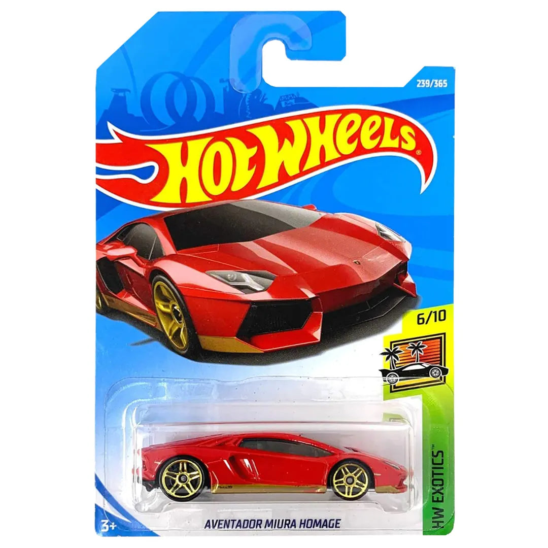 Aventador Miura Homage - Exotics 6/10 - Hot Wheels
