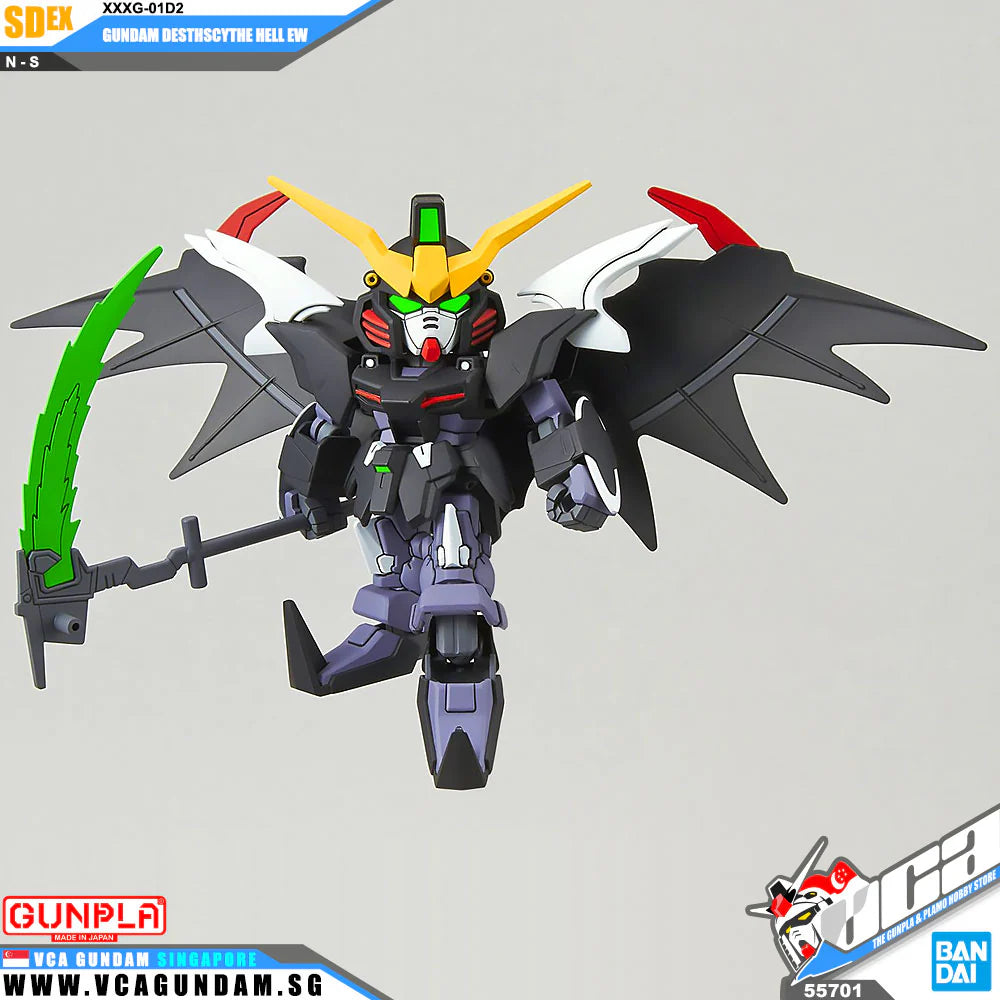 SD GUNDAM EX-STANDARD GUNDAM DEATHSCYTHE HELL EW - Model Kit Articulado - Bandai