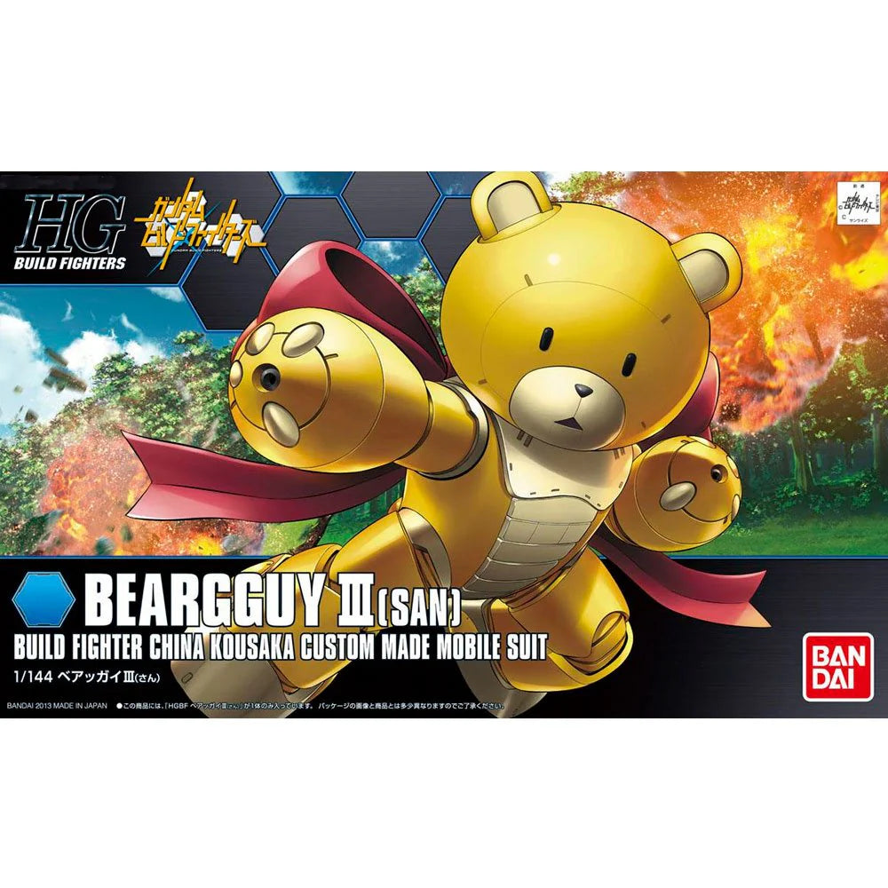 HGBF 1/144 BEARGGUY III - Model Kit Articulado - Bandai