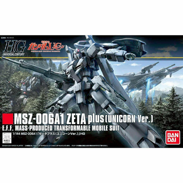 HG 1/144 HGUC ZETA PLUS (UNICORN Ver.) - Model Kit Articulado - Bandai