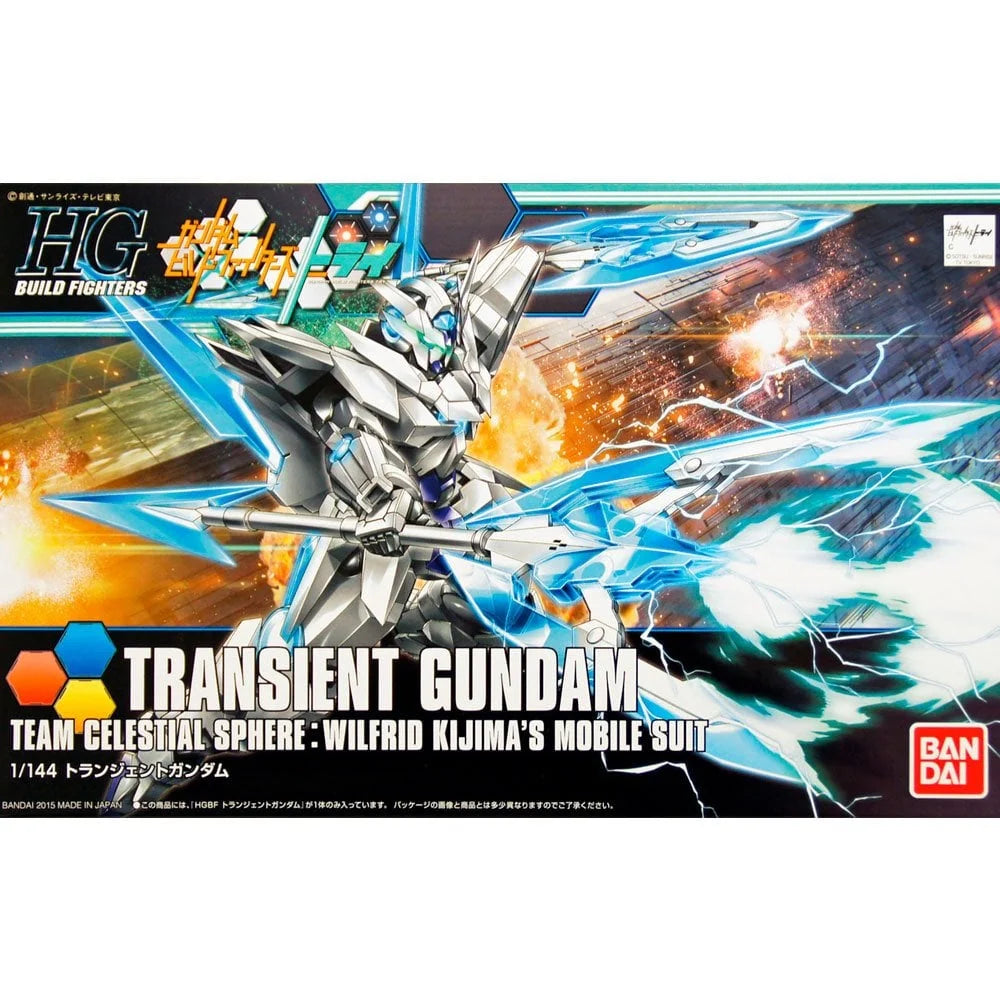 HGBF 1/144 TRANSIENT GUNDAM - Model Kit Articulado - Bandai