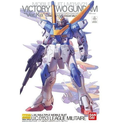 MG 1/100 Victory Two V2 GUNDAM Ver. Ka - Model Kit Articulado - Bandai