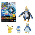 EMPOLEON EVOLUTION SET - Pokémon Model Kit - Bandai