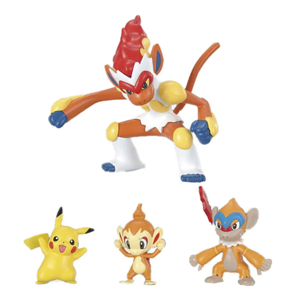 INFERNAPE EVOLUTION SET - Pokémon Model Kit - Bandai