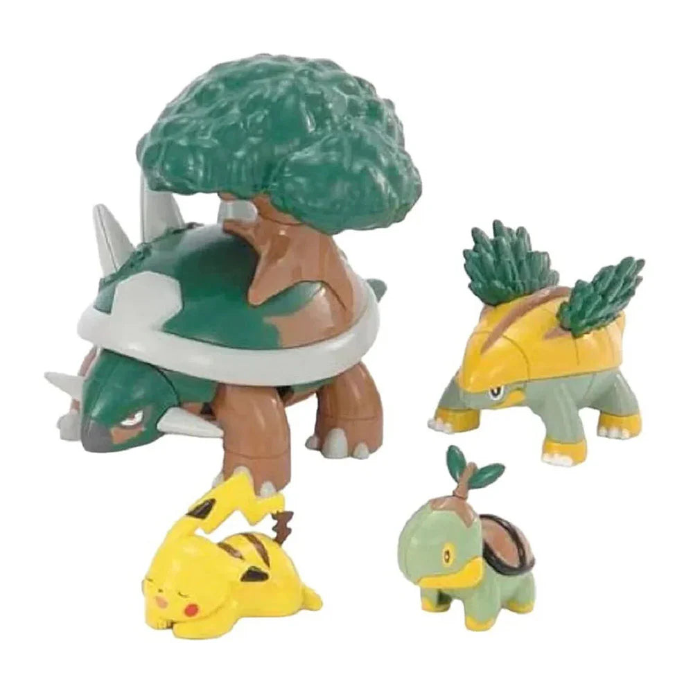 TORTERRA EVOLUTION SET - Pokémon Model Kit - Bandai