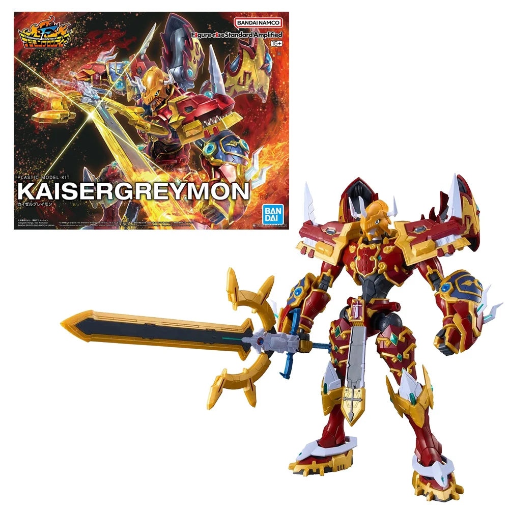 KAISERGREYMON - Figure Rise Standard Amplified - Digimon Model Kit Articulado - Bandai