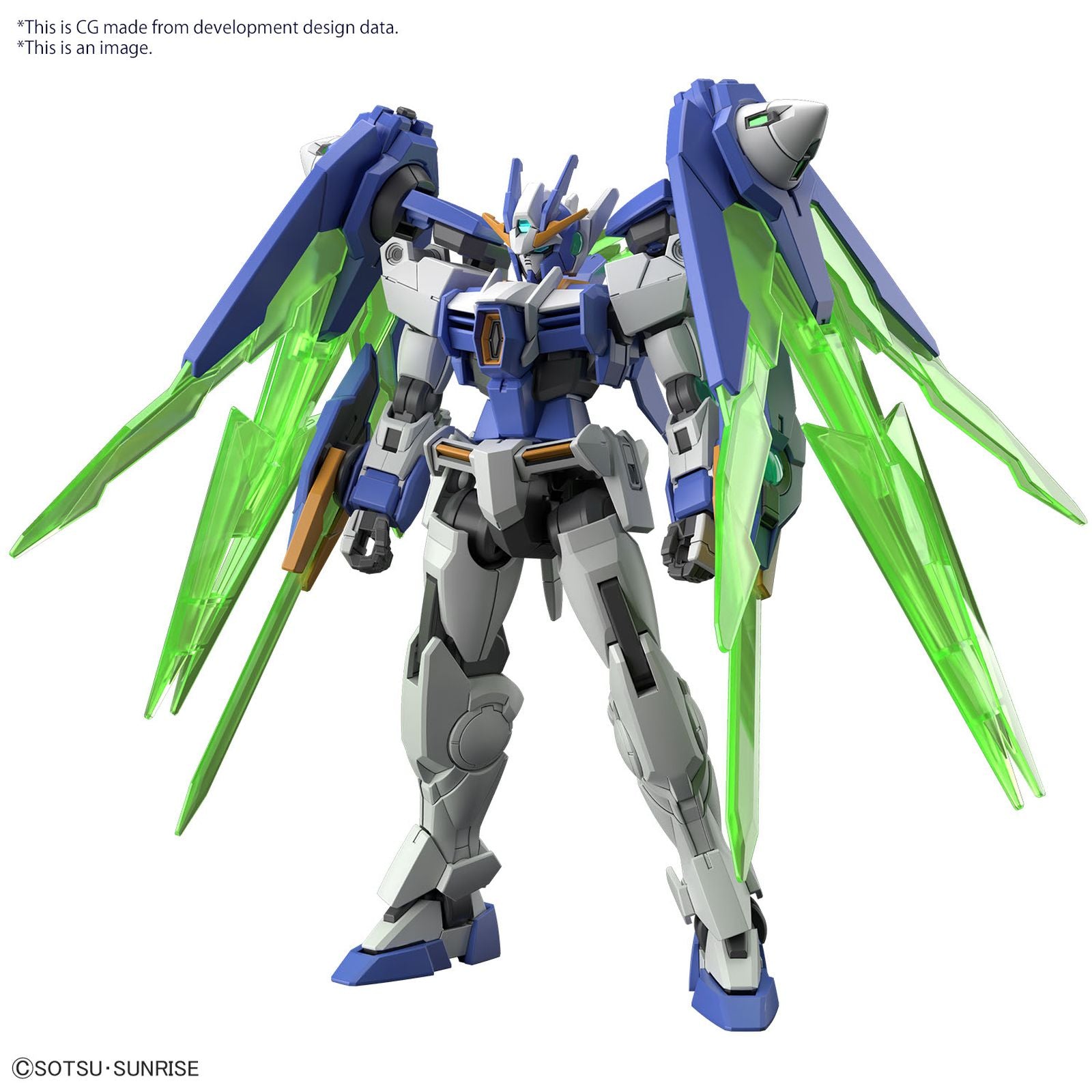 HG  1/144 GUNDAM 00 DIVER ARC - Model Kit Articulado - Bandai