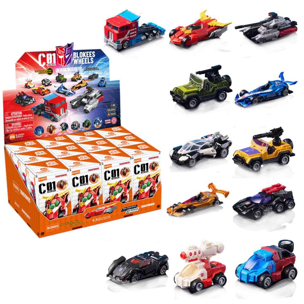 Figura Sorpresa - TRANSFORMERS WHEELS 01 ROLL OUT - Model Kit - BLOKEES