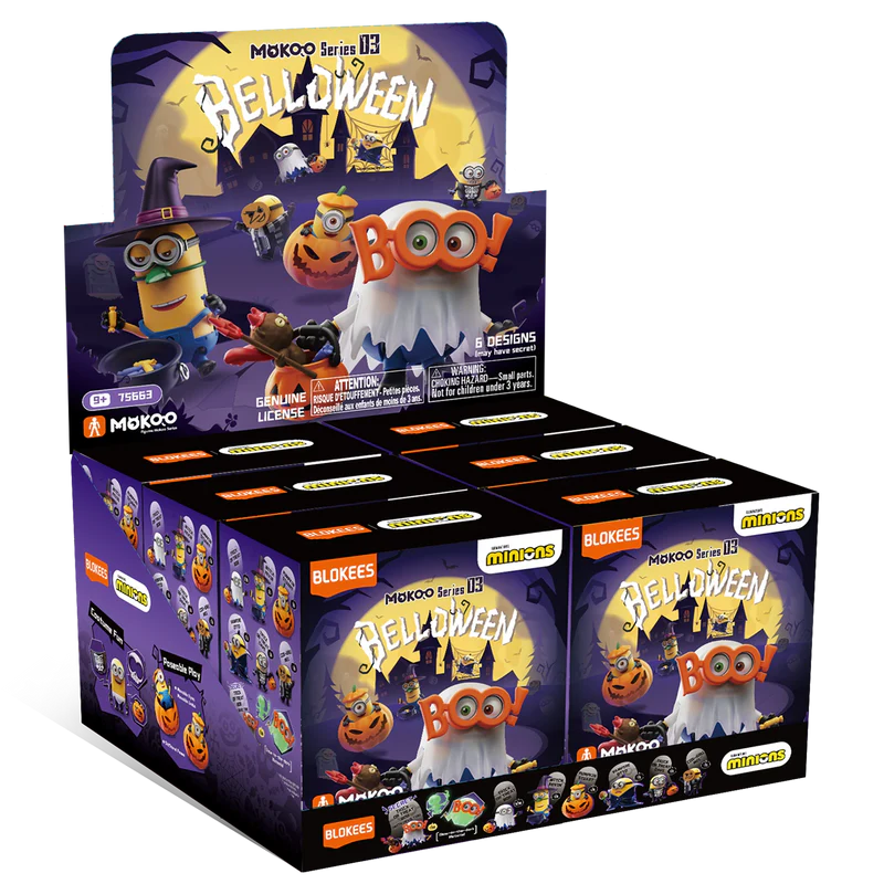 Figura Sorpresa - MINIONS Mokoo Series 03 Belloween - Model Kit - BLOKEES