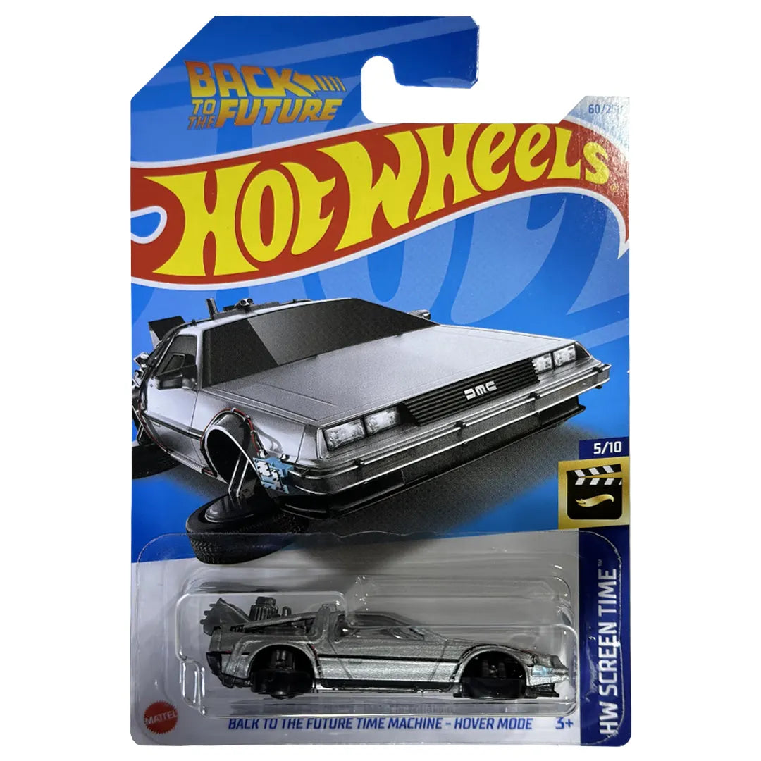 Back to the Future Time Machine Hover Mode - Screen Time 5/10 - Hot Wheels