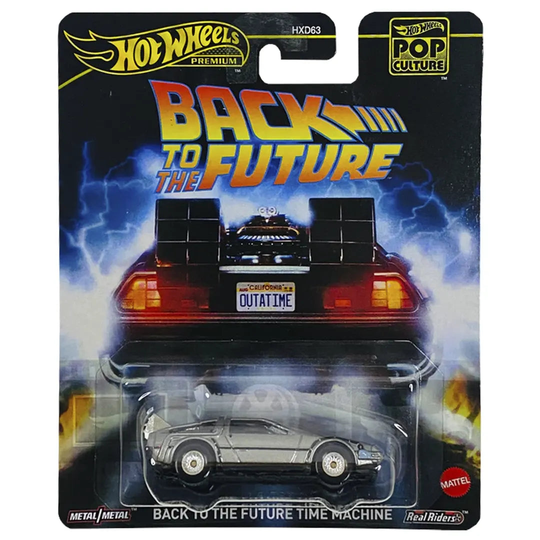 Back to the Future Time Machine - Pop Culture - Hot Wheels