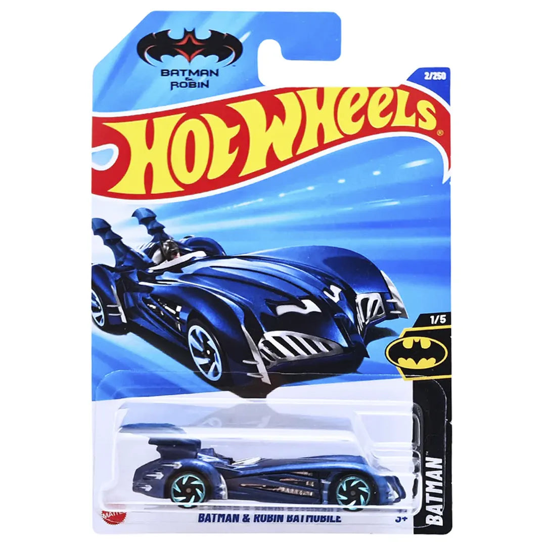 Batman y Robin Batmobile - Batman 1/5 - Hot Wheels