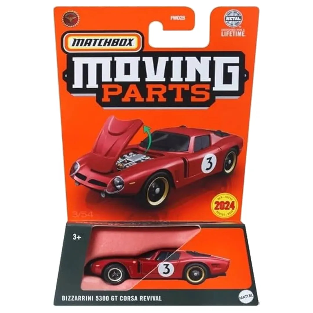 Bizzarrini 5300 Gt Corsa Revival - 3/54 - 2024 - Matchbox