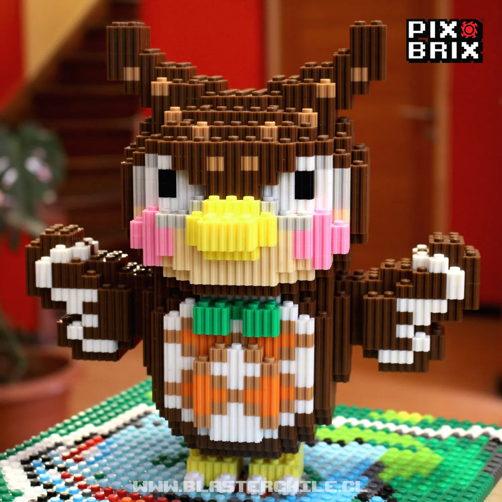 Blathers Armable 3D - Animal Crossing - Pix Brix