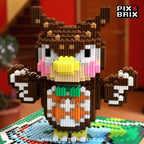 Blathers Armable 3D - Animal Crossing - Pix Brix