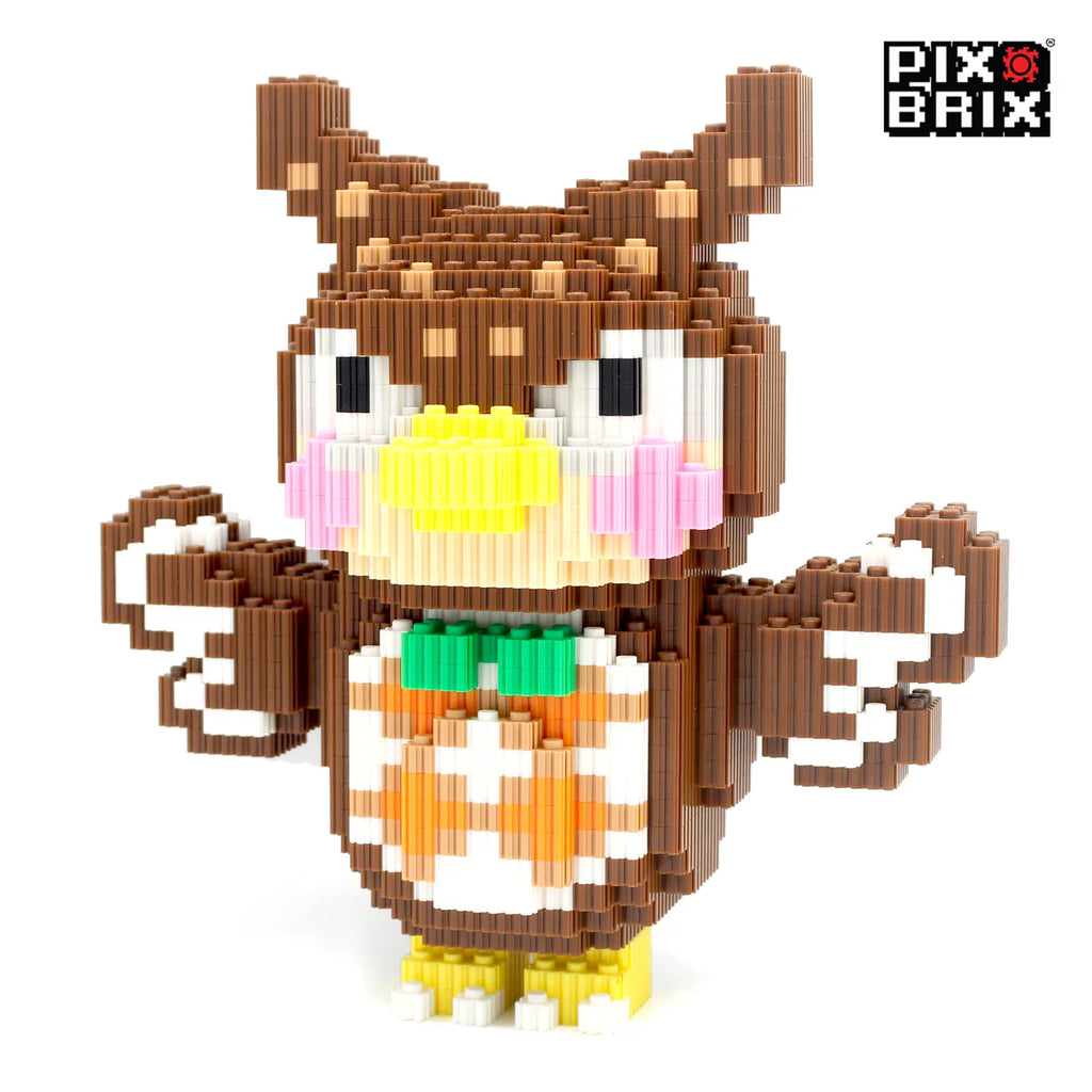 Blathers Armable 3D - Animal Crossing - Pix Brix