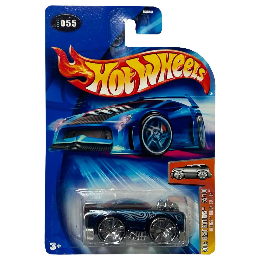 Blings Brick Cutter - 2004 First Editions 55/100 - Hot Wheels