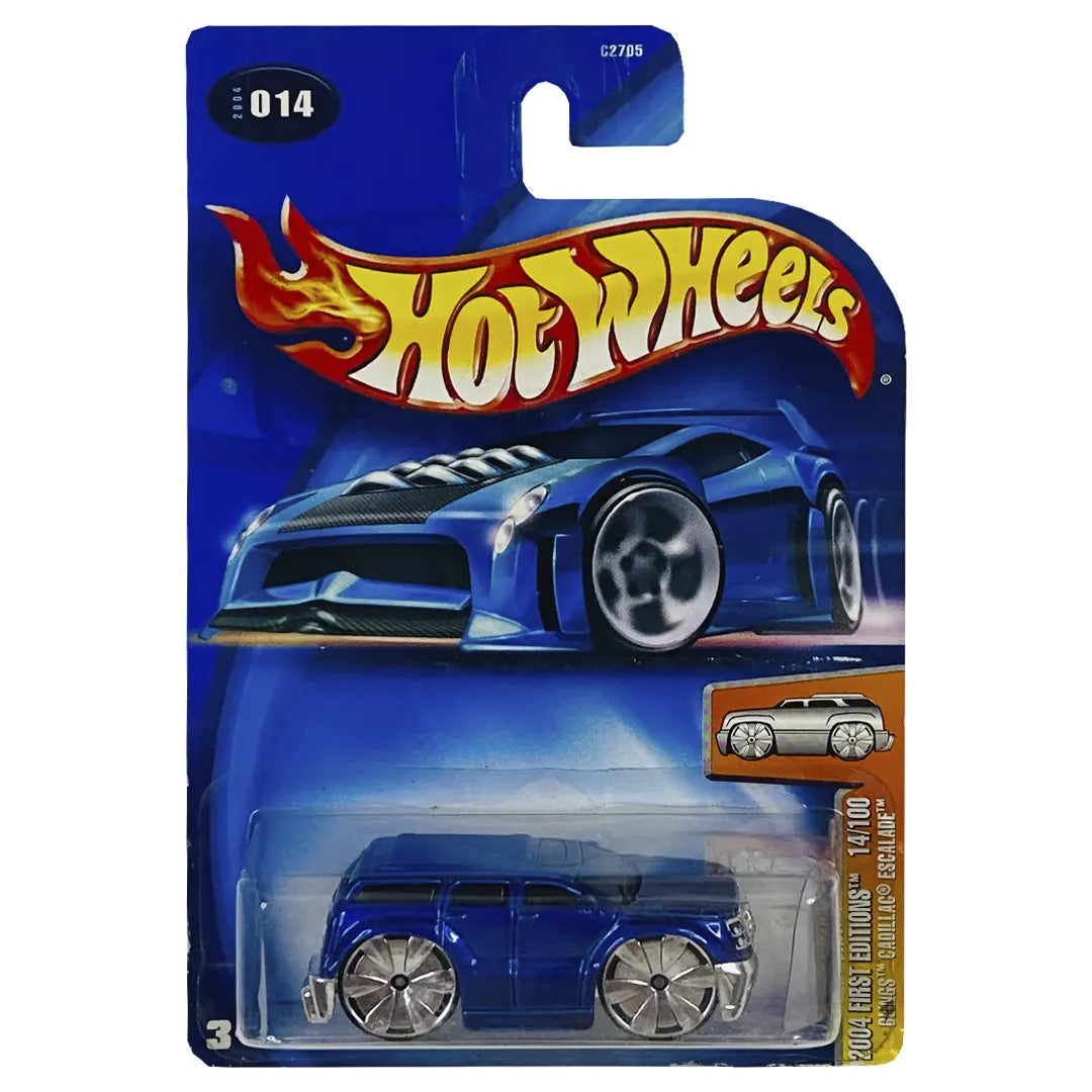 Blings Cadillac Escalade - 2004 First Editions 14/100 - Hot Wheels