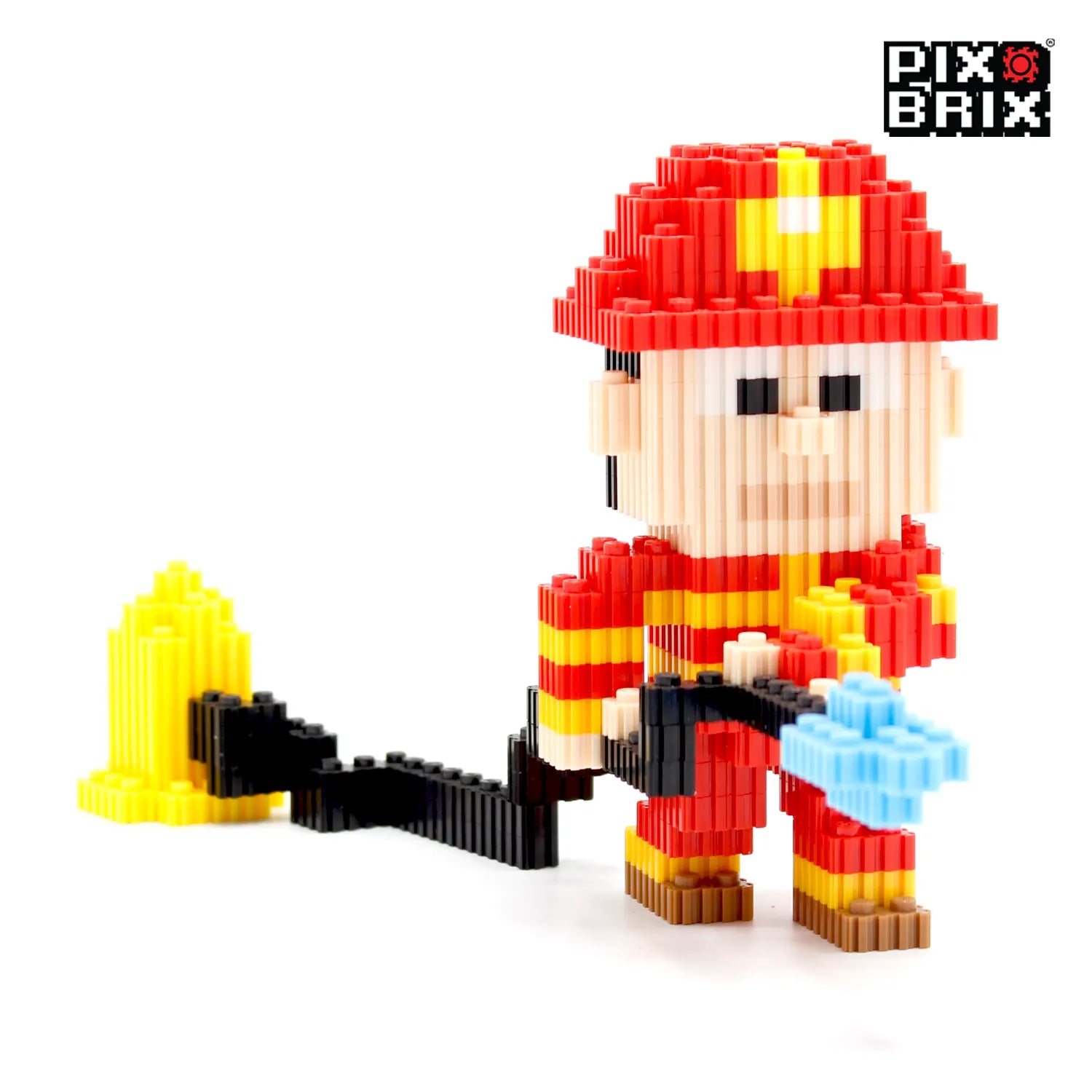 Bombero Armable 3D  - Pix Brix