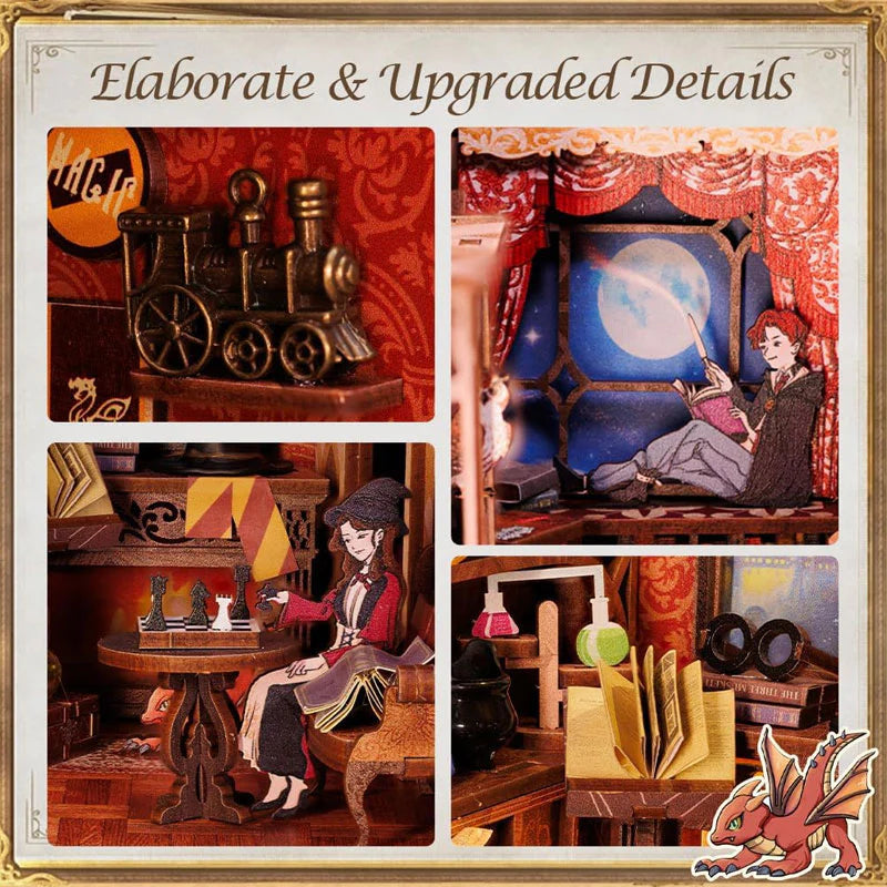 BookNook Flame Common Room - Separador de Libros - Cutebee