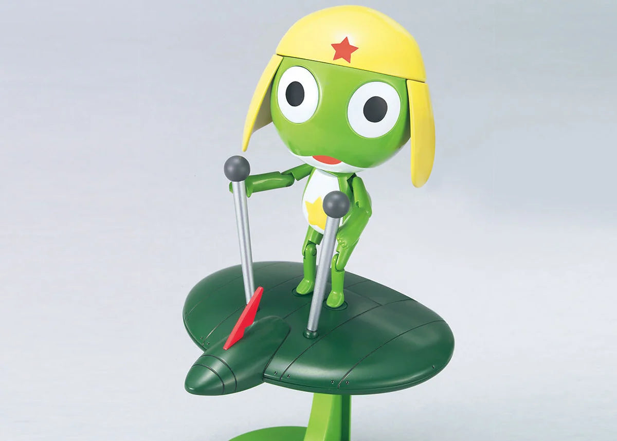 SERGENT KERORO PLAMO COLLECTION　KERORO GUNSO Ver.1.5 + FLYING BOARD - Model Kit Articulado - Bandai