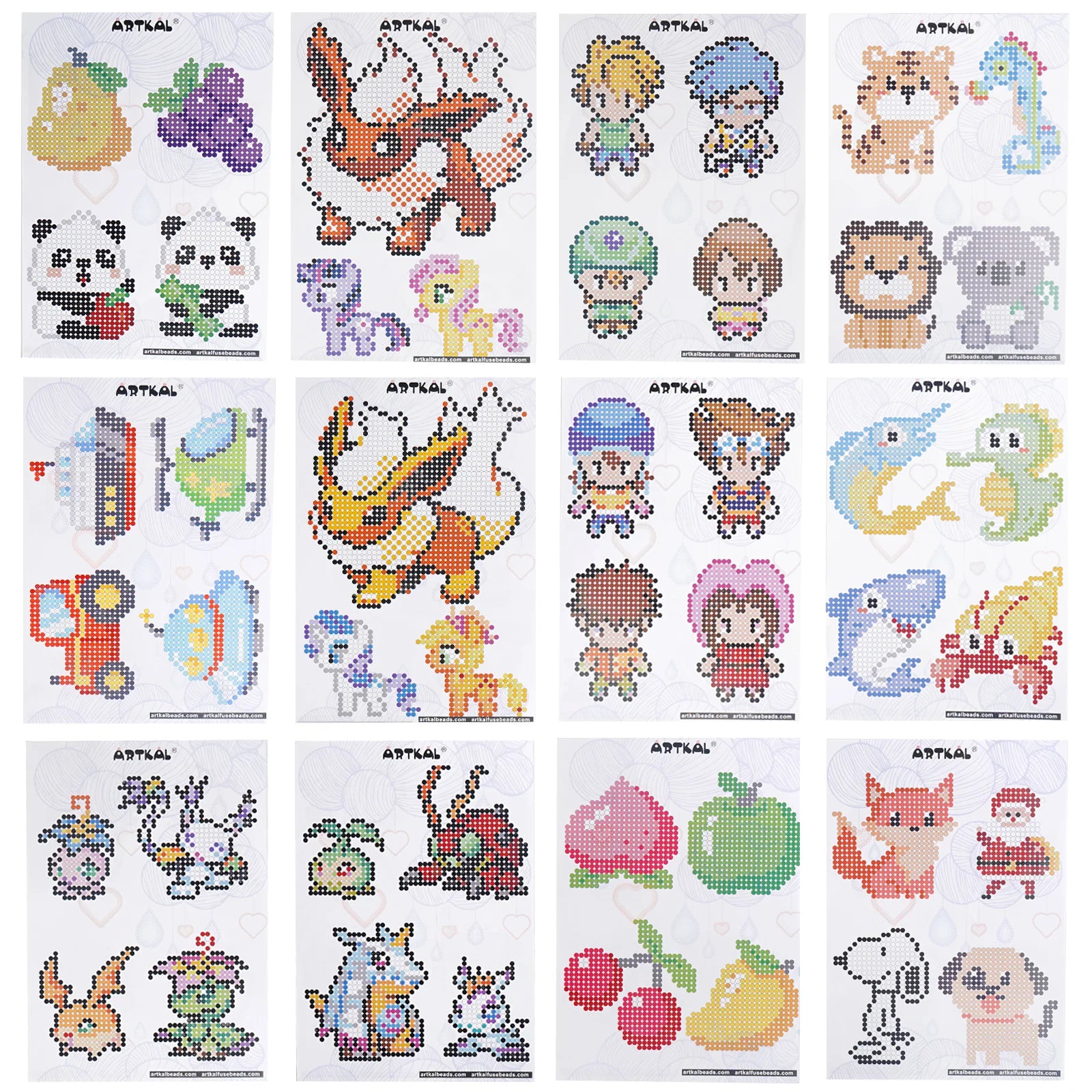 Set de 14 Páginas de Plantillas - MINI 2.6mm