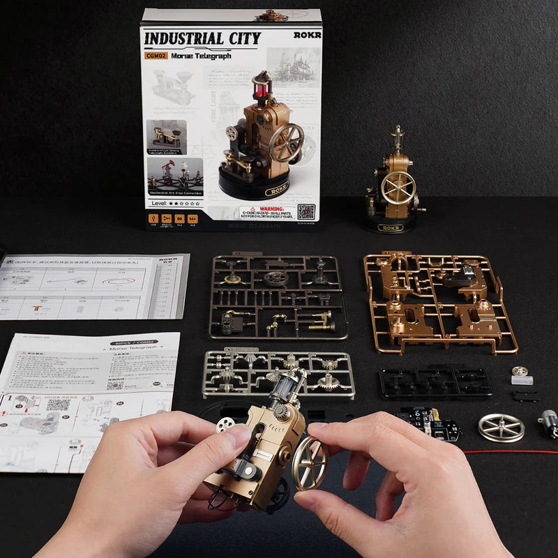 Telégrafo Morse - Mechanical Models - Model Kit ROKR