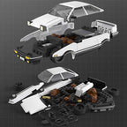 Initial D Toyota AR86 Trueno - Armable de Bloques - CADA