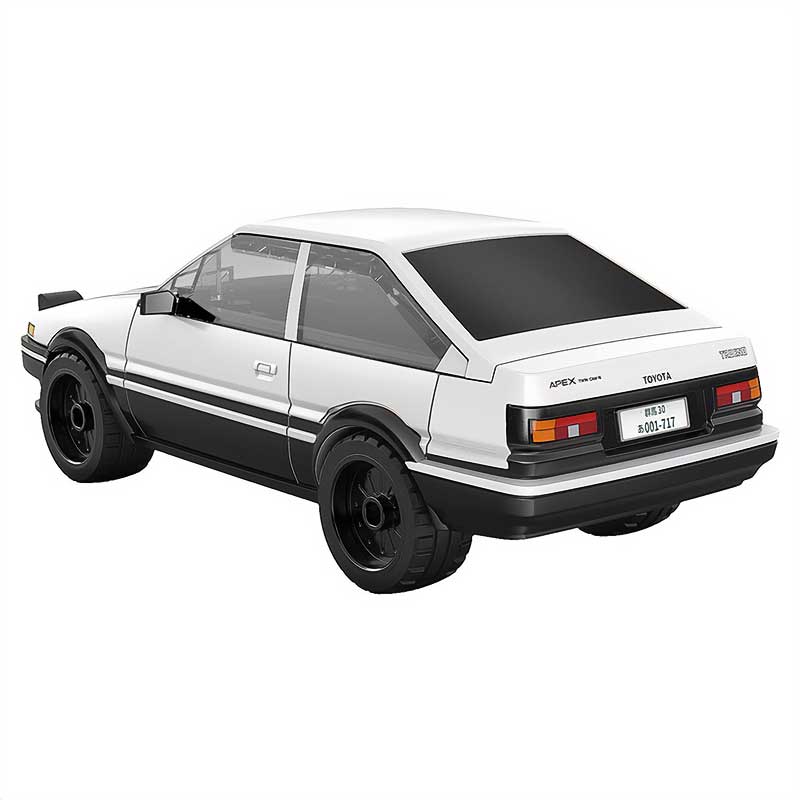 Initial D Toyota AR86 Trueno - Armable de Bloques - CADA